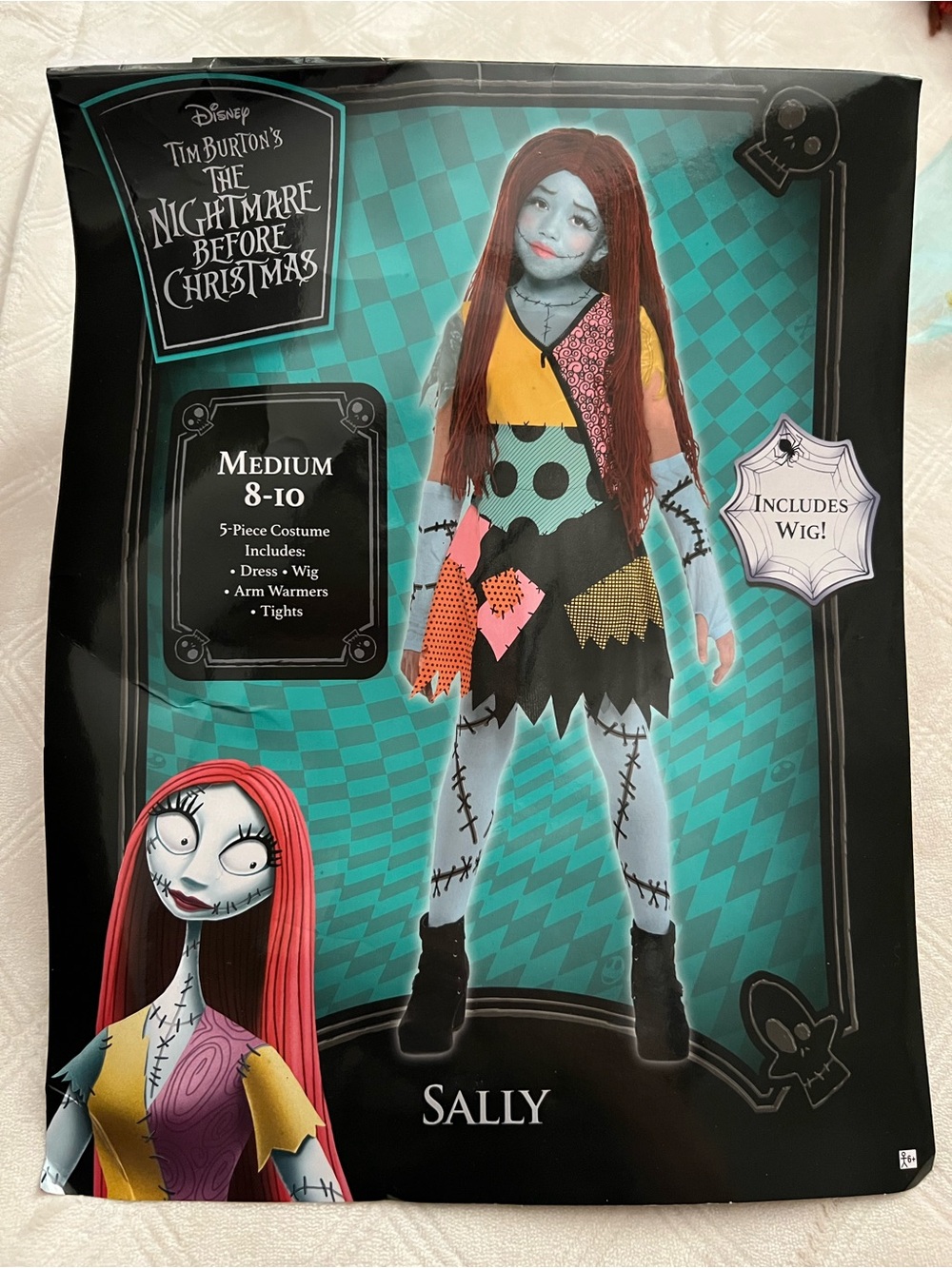 Disney Tim Burton’s The Nightmare before Christmas girls Sally costume